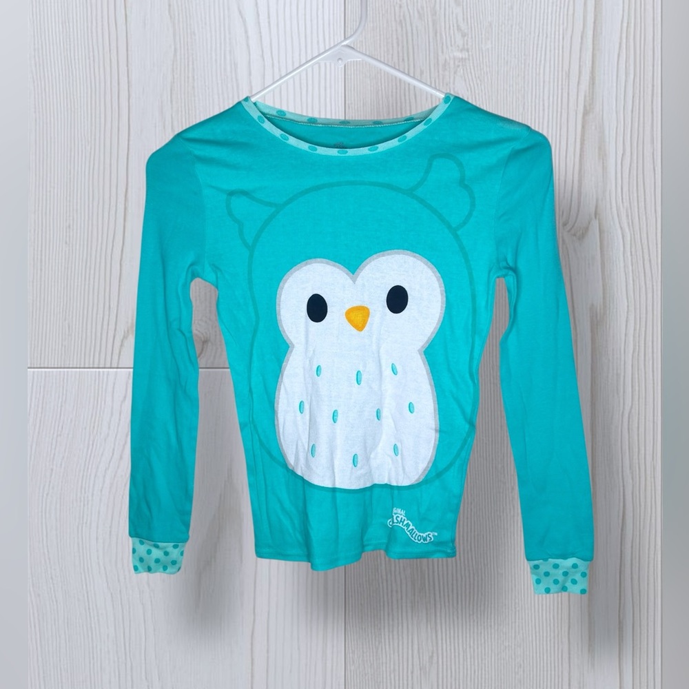 SQUISHMALLOW Girls Long Sleeve Pajama Top - Picture 2 of 6